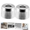 ABOOFAN 2pcs Stand Aluminium Alloy Holder for Bathroom Shower Use Convenient Storage Holder for Mens Wet Shave view 2