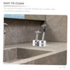 ABOOFAN 2pcs Stand Aluminium Alloy Holder for Bathroom Shower Use Convenient Storage Holder for Mens Wet Shave view 4