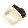 Homoyoyo Shoe Cleaning Brush and Plastic Handle with Supple Horsehair Bristles Lint-free Laundry Shoe Brush with Hanging Design and Gentle Cleaning for Easy Storage view 1