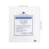 EXAOMBLE Cotton Gauze Pads Highly Absorbent and Gentle on Skin White 50pcs Small Size for Burns and Household Use view 2