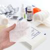 EXAOMBLE Cotton Gauze Pads Highly Absorbent and Gentle on Skin White 50pcs Small Size for Burns and Household Use view 3