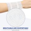 EXAOMBLE Cotton Gauze Pads Highly Absorbent and Gentle on Skin White 50pcs Small Size for Burns and Household Use view 4