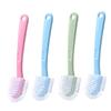 ibasenice Plastic Shoe Cleaning Brush Random Color 4pcs with Comfortable Handle and Decontamination Power Sturdy Multi-surface Cleaning Tool for Bathroom and Kitchen Use view 1