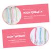 ibasenice Plastic Shoe Cleaning Brush Random Color 4pcs with Comfortable Handle and Decontamination Power Sturdy Multi-surface Cleaning Tool for Bathroom and Kitchen Use view 2