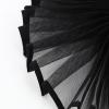 CHICTRY Victorian Neck Ruffle Collar Organza Clown Choker Neck Collar Renaissance Costume Accessory Black One Size view 4