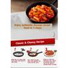 JOIYSVEN Hot Pot Rice Cake Strips with Sauce, 270g.Delicious and Easy-to-make Handmade Korean-style Soft and Spicy Stir-fried Rice Cakes, Similar To Those in Korean Dramas. (Classic Flavor) view 2
