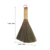 VICASKY 4pcs Natural Handmade Straw Whisk Broom Small Soft Hand Brush Dust Cleaning Broom for Desktop Bed Sofa Lightweight Traditional Sweeping Brush for Quick Household Surface Cleaning view 2