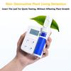 ANXYYDS Chlorophyll Temperature Nitrogen Moisture Meter Gauge 4 in 1 Plant Nutrition Tester Nitro Demand Detector with Measuring Range Chlorophyll 0.0 to 99.9 SPAD view 4
