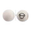 Ball, Cute Pattern Anti-Static Drying Wool Ball Washing Machine Accessories for Faster Drying, Fabric Softening, Reduce Wrinkles(6 pcs-with pattern) view 2