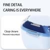 Denture Cleaning Case - Portable Retainer Holder Cup with Built-in Strainer, Deep Soaking Container | Dustproof Mouth Guard Organizer for Dentures, Jewelry, Retainers, Small Accessories, Home Storage view 4