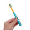 TOGEVAL 12pcs Cartoon Toothbrush with Soft Bristles Manual Toothbrushes for Boys and Suction Cup Stand Travel-Friendly Design Comfortable Grip for Hands view 4