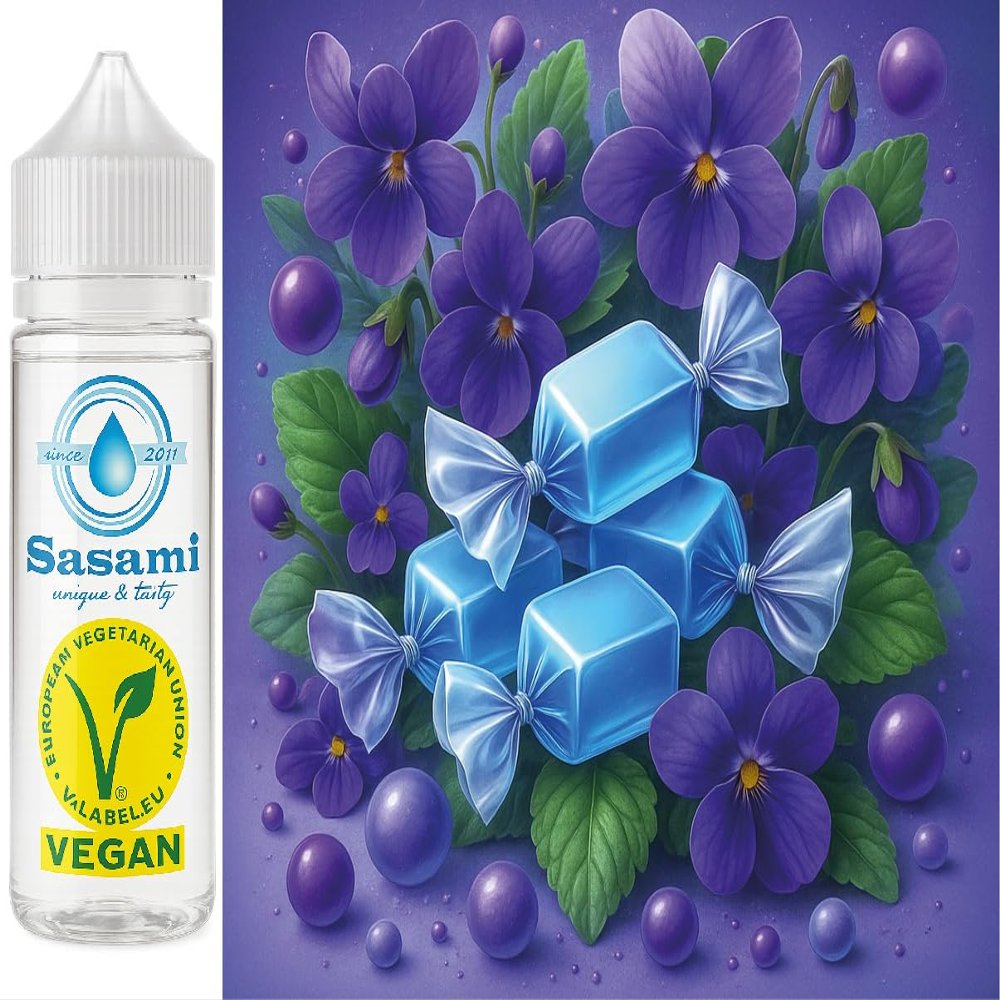 Frozen Violet - Violet Ice Candy Flavor Concentrate - Vegan - Sasami - 10ml