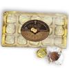 Dolreno Luxury Hazelnut Filled Chocolates 15pcs, 188g Milk Chocolate Gift Box with Creamy Hazelnut Centre, Elegant Chocolate Tray Thoughtful Gift for Chocolate Lovers view 1