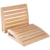 Emiif Wooden Sauna Headrest Designed to Complement Sauna Interiors While Offering Comfortable Head Support (A) view 4
