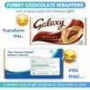 6 Pcs Funny Prescription Chocolate Bar Wrappers (Chocolate not included) - Novelty Joke Secret Santa Gift, Get Well Soon Gift, Funny Gifts For Women, Men, Teacher Gifts, Christmas Stocking Fillers view 2