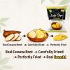 Africa Select 8x Exotic Chips Cassava Real Crunch! 75g | Light & Crispy Tropical Snack | Case of 8 view 3