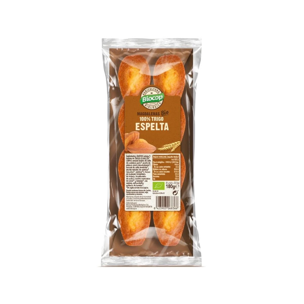 MADALENAS TRIGO ESPELTA 100% 180 gr. care designed for regular use, can be used regularly according to individual needs, weight 180g and is designed to offer great comfort of