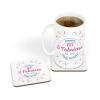 Personalised Birthday Fabulous Design Mug & Coaster Tea Coffee Hamper Gift Box For 18th 21st 30th 40th 50th 60th 65th 70th 80th 90th 100th Her Women (Decaf Coffee Bags) view 2