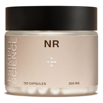 Simple Science Nicotinamide Riboside NAD Supplement | 120 Capsules x 300mg | >99% Purity | High-Strength NAD Precursor for Fatigue Reduction, Cellular Energy & Healthy Ageing | Made in the UK
