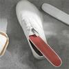 KIXZSAZ Shoes Cleaning Brush Reusable Ergonomic Washable Mini Hand Held Household Toilet Shoe Laundry Floor PBT Brushes, Red view 4