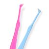 2PCS Orthodontic Cleaning Floss Brush Interdental Soft Bristles Cusp Tooth-floss Care Tools Special Angled Brushes Ultra-thin Head Ergonomic Handle for Abutments Molars Wisdom Retro-lined Lingual Reta view 4