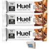 Huuel Complete Nutrition Bar, 3 x 55g |Chocolate Caramel | High Protein Plant-Based Snack Bar | Low Sugar, High Fibre, Vegan Protein Bar Under 200 Calories | Healthy On-the-Go Snack view 3