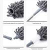 5 IN 1 Microfiber Duster with Extension Rod Detachable Sweep-Heads Flexible Cleaner Collector for Interior Car Furniture Blinds High Ceiling Fan Roof Cobwebs view 4