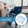 Warmhm Waterproof Wheelchair Cushion Pad Non-slip Absorbent Seat Protector for Seniors Incontinence Care Washable Chair Cover with Elegant Pattern view 3