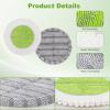 6.3 inch Electric Mop Pads Compatible with Vmai Alfabot Qimedo Idoo Eous Bi-ssell Electric Corldess Spin Mop, Round Mop Replacement Pad Microfiber Scrubber Mop Pads Refill for Floor Cleaning (4 Pack) view 4