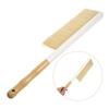 VICASKY Beech Hand Broom with Long Handle Soft Bristle Dusting Brush for Home Cleaning Multi-use Bed Duster for Stubborn Stains Suitable for Windows Sofa and Bathroom Cleaning view 4