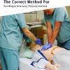 Full Body Adult CPR Training Manikin Kit - Complete Practice Dummy for Realistic First Aid, CPR & AED Scenarios view 2