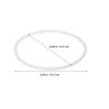 Sosoport 2pcs Silicone Sealing Ring for Lunch Box Lid Food Container Gasket Replacement Airtight Kitchen Use Food Safe Material for Meal Prep Storage view 2
