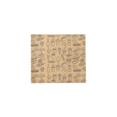 100pcs Deli Wax Paper Sheets, Grease and Water Resistant, Tray/Basket Liners, Newsprint-Style Wrappers for Sandwiches, Hot Dogs, Baking