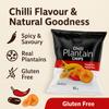 Africa Select 9x Chilli Plantain Chips Gluten Free High in Fibre 85g | Spicy Caribbean Snack | Case of 9 view 2