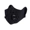 Activated Carbon Dust Mask Anti Pollution Face Mask Filtration PM2.5 Allergens Exhaust Gas Warm Breathing for Running Cycling Outdoor Activities Anti Dust Black view 1