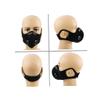 Activated Carbon Dust Mask Anti Pollution Face Mask Filtration PM2.5 Allergens Exhaust Gas Warm Breathing for Running Cycling Outdoor Activities Anti Dust Black view 4