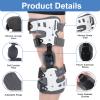 Hinged Knee Brace OA Unloader Knee Brace, OA Knee Support Medial Unloader Knee Support for Osteoarthritis, Arthritis Pain, Avascular Necrosis, Bone on Bone Knee Joint Pain for Men & Women (Right) view 3
