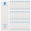 Homoyoyo 100Pcs Disposable PE Protective Covers for Digital Thermometer Probes, Safe and Easy to Use Body Temperature Probe Sleeves for Home and Hospital Use view 1