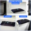 Crystals 6 x 1KG Reusable Car Dehumidifier Bags/Powerful Moisture Absorber for Car, Van, Caravan, Boat & Home/Prevents Damp, Mould & Condensation, Keeps Windows Clear, Includes Anti-Slip Pads Black view 3