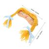 HOMOCONO Kawaii Cartoon Sleep Mask for Women Blackout Eye Mask for Sleeping Travel Airplane Full Coverage Night Blindfold for Teens view 2
