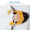 HOMOCONO Kawaii Cartoon Sleep Mask for Women Blackout Eye Mask for Sleeping Travel Airplane Full Coverage Night Blindfold for Teens view 3
