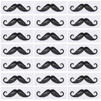 ADOCARN 50pcs Nose Hair Removal Wax Stickers for Men Sensitive Skin Nose Dirt and Beard Depilation Mustache Styling Adhesive Waxing Kit Portable Home and Salon Use