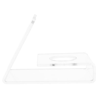 CORHAD Storage Rack Electric Stand Acrylic Display Holder for Hair Trimmer Bathroom Organization Shaving Brush