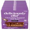 Deliciously Ella Chocolate Topped Oat Bars - 30 x Bars - Gluten & Dairy Free - Healthy & Natural Snacking (30 x 50g Bars, Raisin Chocolate Topped) view 1