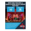 Activity Superstore West End Theatre & Marco Pierre White Dining for Two, World-Class West End show, Experience Days, London Getaway, Retirement Gifts, Dining Gifts view 1