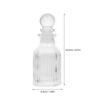 DONFAMDS Mini Glass Bitters Bottle with Stopper for Cocktail Bartending view 2