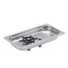 Stainless Steel Glass Rinser Cafe Glass Rinser for Kitchen Sinks Silvery view 2