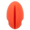 SECFOU Silicone Thermometer Clip for Metal Probe with Flexible Groove, Orange Pot Clip Holder for Cooking and Grilling, Versatile Kitchen Accessory for Sugar, Candy, and BBQ Thermometers view 1