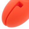 SECFOU Silicone Thermometer Clip for Metal Probe with Flexible Groove, Orange Pot Clip Holder for Cooking and Grilling, Versatile Kitchen Accessory for Sugar, Candy, and BBQ Thermometers view 3