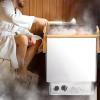 Electric Sauna Heater, Stainless Steel Sauna Stove with Timer & Temperature Control for Wet and Dry Bath, 9.0kw Home Spa Shower Oven view 2